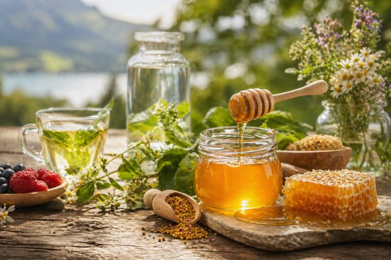 Honig in bester Qualität Imkerhonig aus dem Allgäu