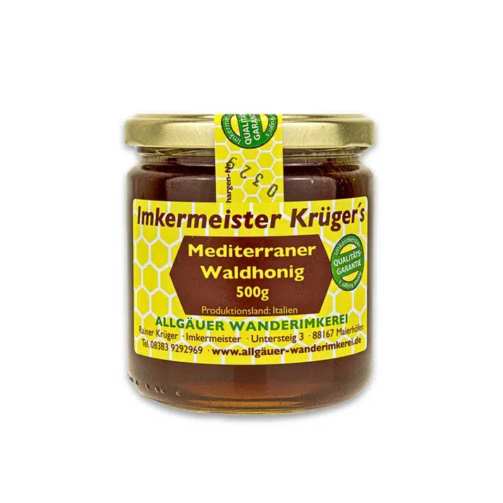 Mediterraner_Waldhonig_500g_aus_Italien_1 Mediterraner Honig